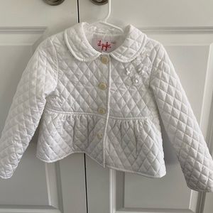 Il Gufo girl white jacket